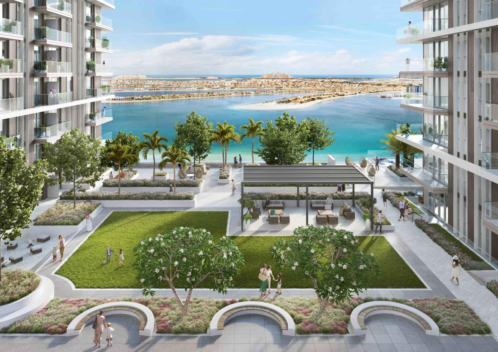 Apartment Brand New 2br With Palm Views And Private *